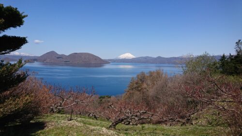 Mt. Yotei overlooking Lake Toya